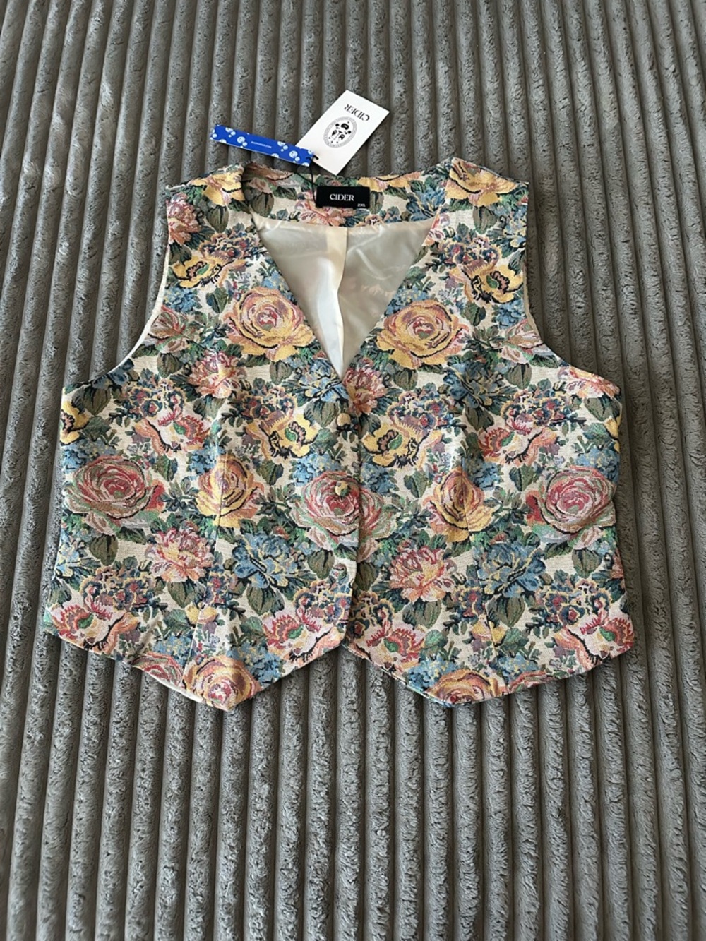 Cider Floral Vest